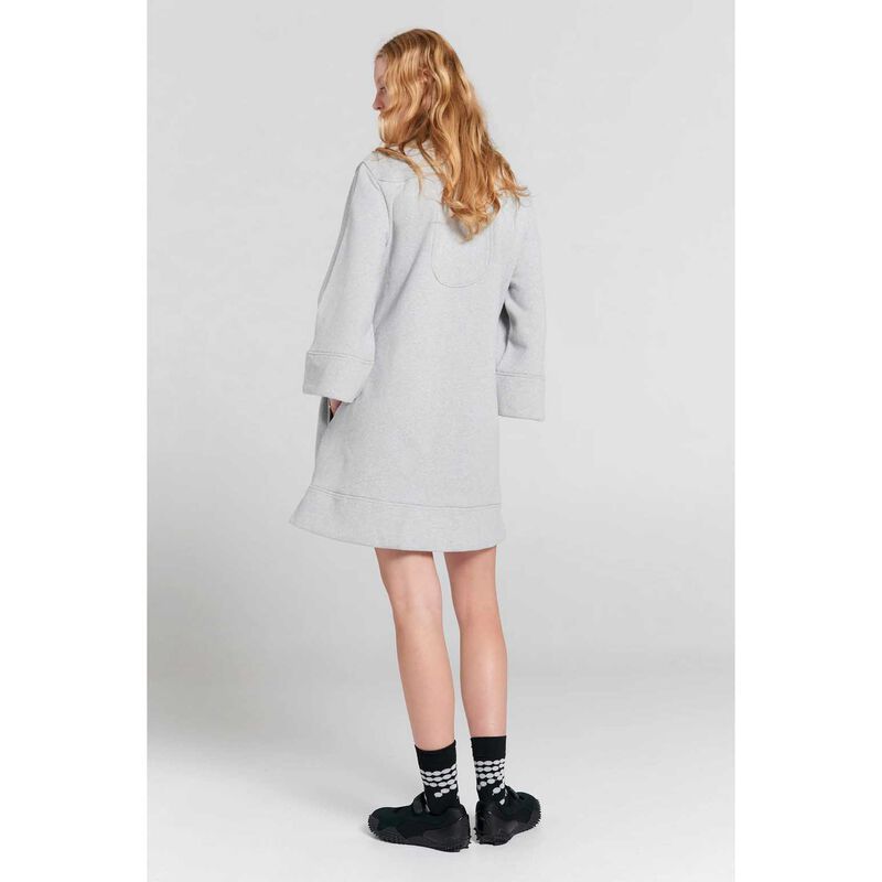 Karen Walker Zip Front Sweatshirt Dress image number 4